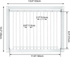 11 8in 30cm Pigeon Cage Door One Way Entrance Door Bird T Trap Birdcage Iron Wir