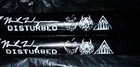 Disturbed Logo The Album Covers   Signature Concert Tour Drumsticks Drum Sticks