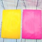 Inflatable Pool Float Rafts Hot Pink Yellow 67 5  X 25  Contoured Pillow 5 7  2p