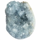 Natural Blue Celestite Mineral Gem Stones Healing Crystal Cluster Geode Specimen
