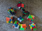 Lot Of  9  Combination Twisty Puzzle  Sequential Move Puzzle Like  Rubiks Cube