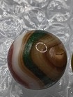 Vintage Marbles Lot-  71 -  76 - Jabo Swirls-aventurine Lutz- L448