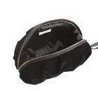Vera Bradley Nwt Mini Dome Cosmetic makeup Bag In Velvet Moonless Night Black