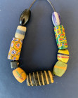 Antique Venetian - African Trade Beads - Millefiori Italian Glass  b276 