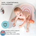 Blooming Bath Rainbow Baby Bath Mat - Sink Bathtub Cushion For Infants - Plus