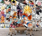 Vintage Anime Manga Collage Comic Wallpaper Mural Removeable Washable Peel stick