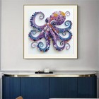 Shicernhj 5d Diamond Painting Kits For 12 X 12 Inches  Octopus 