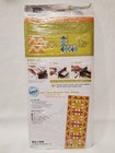 Accuquilt Go  Fabric Cutting Die 55456 Flying Geese 3 1 2    X 6 1 2   