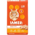 Iams Proactive Health Adult Dry Cat Food - 2 Pack 22 Lb Bags Chicken Recipe