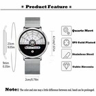 Unique Business Men Watch Fashion Auto Date Stainless Steel Strap Quartz