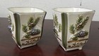 Pair Of 2 - Yankee Candle Votive   Tealight Holder Christmas Theme Pinecone Leaf