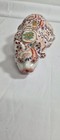 Vintage Chinese Porcelain Imari Crouching Cat Figurine