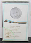 50 Baby Boy Photo Announcement Kit Printable Gartner Circle Birth Newborn