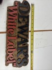 Dewar s White Label Rare Scotch  Whisky Known For Its Smooth Flavor Bar Sign