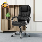 High Back Ergonomic Office Chair Pu Leather Executive Lumbar Armrest