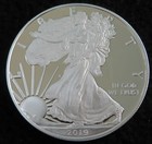 2019-w American Silver Eagle Proof   With Box And Coa   Proof   1 Ozt Silver