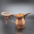 Antique Dallah Islamic Arabic Eastern Brass Tea coffee Pot W engraved Design