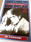 Rare Bob Dylan Original Concert Poster Aug 24 2002 Quebec Canada Boxer Style