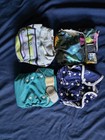 Lot Of 4 Reusable Cloth Diapers