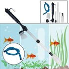 Electric Fish Tank Aquarium Vacuum Gravel Cleaner Hoover Siphon Pump Water Filte
