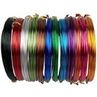 Colored Aluminum Craft Wire 18 Gauge 1mm Flexible For Diy Jewelry Making