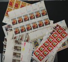 Usa Usps Mint Nh  Christmas Stamps Lot - All Usable On Mail   Face Value  183 52