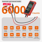 Proster Smart Multimeter 6000counts 5  Color Mobile Phone Size  Red   Black