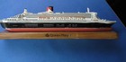 Queen Mary 2 Cunard Lines     Beautifully Crafted Miniature Ship Model Plus Gifts
