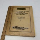 Sioux City Iron Co Catalog 29 Mower Binder Reaper Combine Harvester Repair Parts