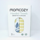 Momcozy Baby Hooded Towel 2 Pack Lemon Baby Towel Set Super Soft Bath Towel