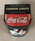 Vintage 1995 Coca Cola Soda Jerk Tin Box