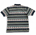 Vintage Rare Tabasco All-over Print Polo Shirt - Size L