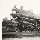 Grand Trunk Western Railroad Train Engine Locomotive No  5634 Antique Photo 