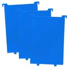 Bcw Blue Short Or Long Comic Book Bin Partitions 3 Regular Dividers Not Graded