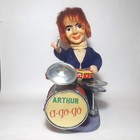 Rare Alps Arthur A-go-go Drummer Beatles Ringo Starr Bat op  Toy Mib Japan Works