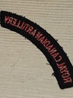 Wwii British Royal Canadian Artillery Corps Command Tab Patch L  k   