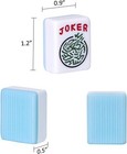 American Mahjong Tile Set 166 Blue Tiles 1 2 Inch Standard Size Only