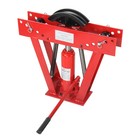 12 Ton Pipe Bender Manual Hydraulic Piping Bending Exhaust Tube Fabric W 6 Dies