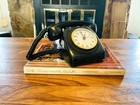 Upcycled Rotary Dial Telephone    phony Phone Clock Box    Cell Charging Stash Box