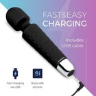 Handheld Massager Wand Vibrating Massage Magic Full Body Therapy Motor 10 Speed