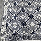 Antique 1852 Ohio Coverlet  Blue And White  Weaver William H  Van Gordon