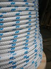 Novatech Xle Halyard Sheet Line  Dacron Sailboat Rope 5 16  X 100  White blue