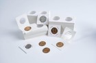 600pcs Coin Flips In 6 Sizes Cardboard Holders For Colletors 2x2