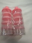 Baby Formula Dispenser 2 Pack   5-layer Milk Powder Container   Pink   New