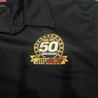 Nascar Rcr 50th Anniversary Racing Polo Shirt Pit Crew Team Issued Red Kap S