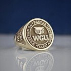 Custom Wgu Graduation Ring Western Governors University 2025 Mshrm Texas Ring