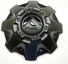 Fuel Wheels 1001-63bld Matte Black Center Cap 5 And 6 Lug Black Logo M-447