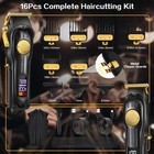 Wahl Professional Hair Cut Machine Barber Salon Cutting Trimmer Clipper Kit Set