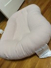 Snuggle Me Infant Lounger Convertible Bedside Sleeper Organic Cotton Beige 