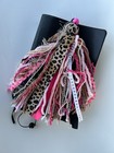 Leopard And Bling Bible Tassel Bookmark With Prayer Card Gift Set